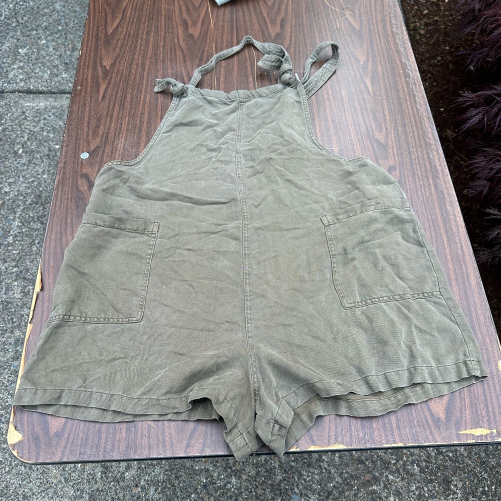 Overall Shorts